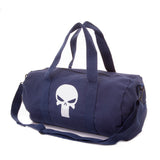 Canvas Shoulder Duffel Bag-Sports Duffle The Punisher Skull