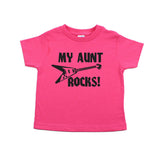 My Aunt Rocks Toddler Short Sleeve T-Shirt