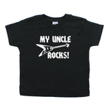 My Uncle Rocks Toddler Short Sleeve T-Shirt