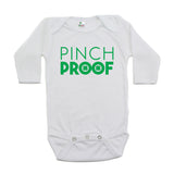 St. Patrick's Day Pinch Proof Long Sleeve Baby Infant Bodysuit