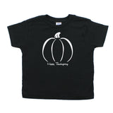 Thanksgiving Pumpkin Toddler Short Sleeve T-Shirt