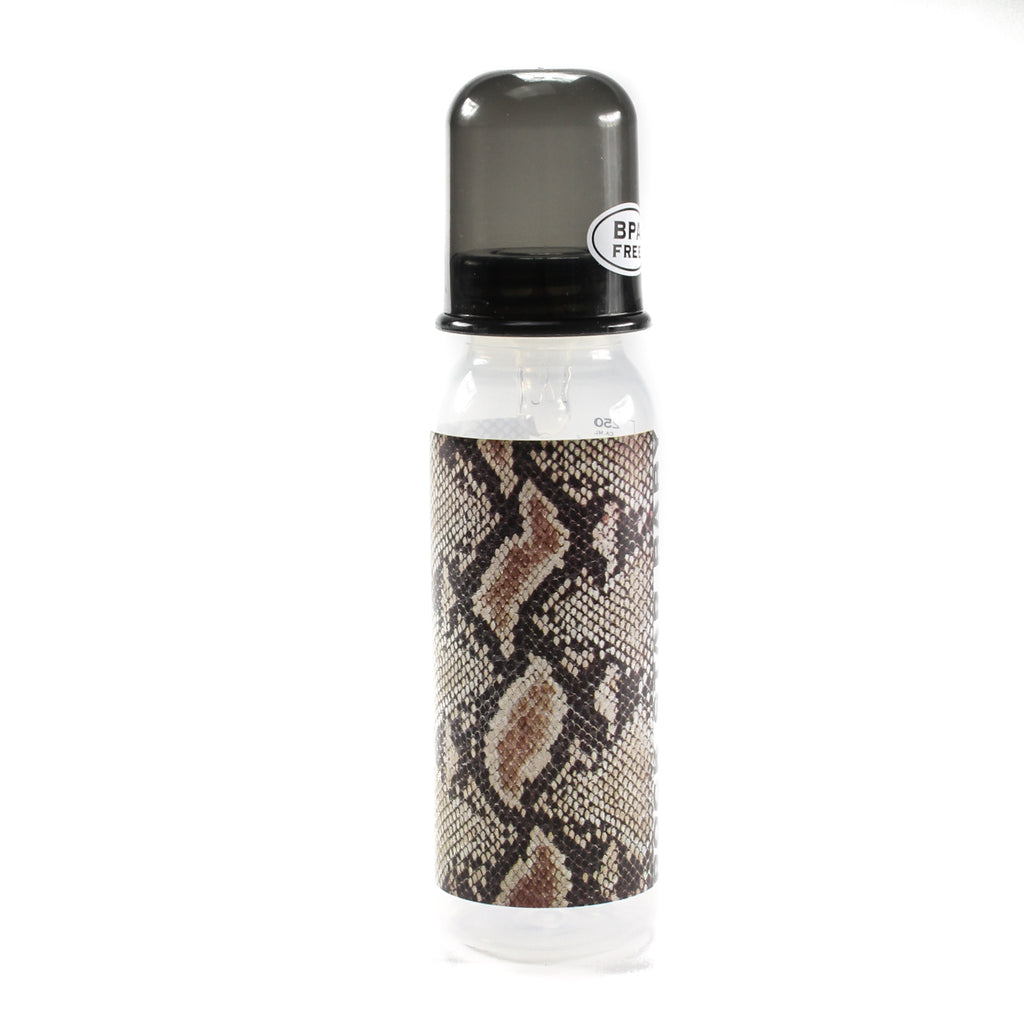 Rock Star Baby Snake Animal Print 8 oz Bottle  Size by Tico Torres