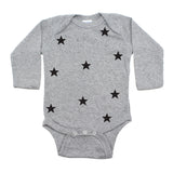 Christmas Nine Small Stars Long Sleeve Infant Bodysuit