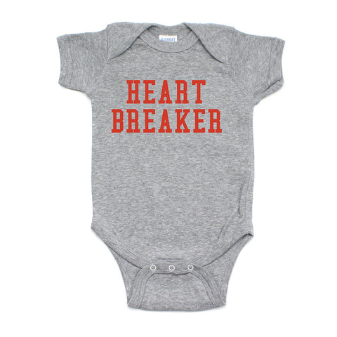 Valentine's Day Heartbreaker Short Sleeve Infant Bodysuit